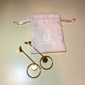 Gold uncommon James earrings